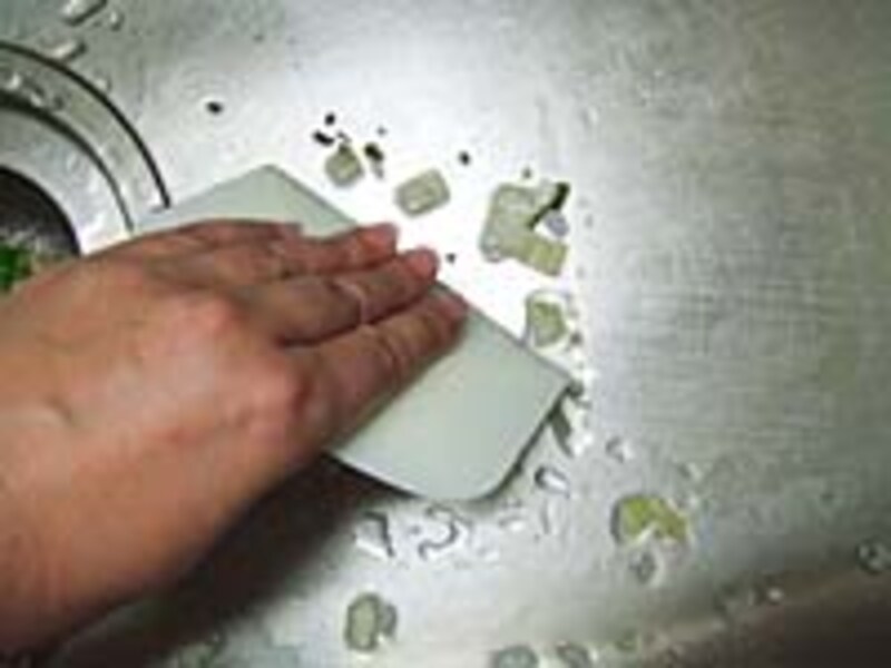 シンクのおそうじにドレッジ