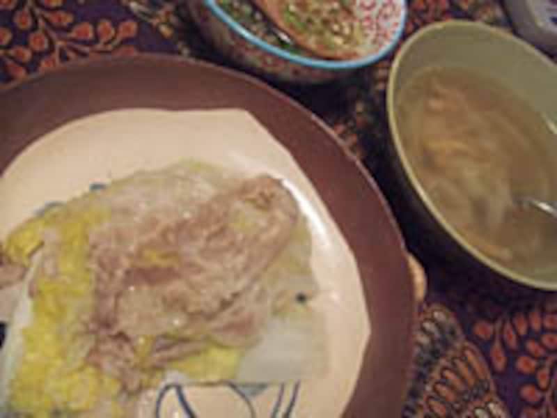いつものお鍋の材料も、目先が変わって新鮮です
