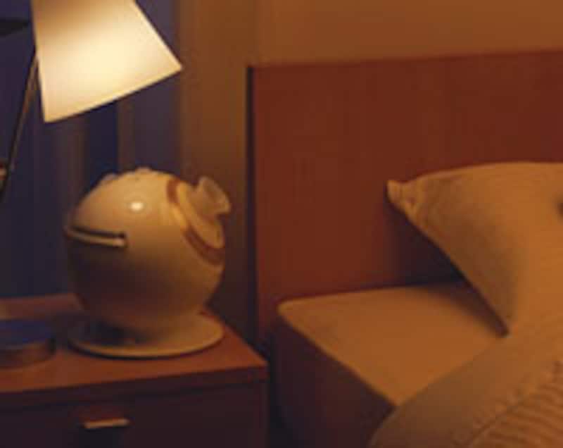 お水を入れてスイッチを押すだけ