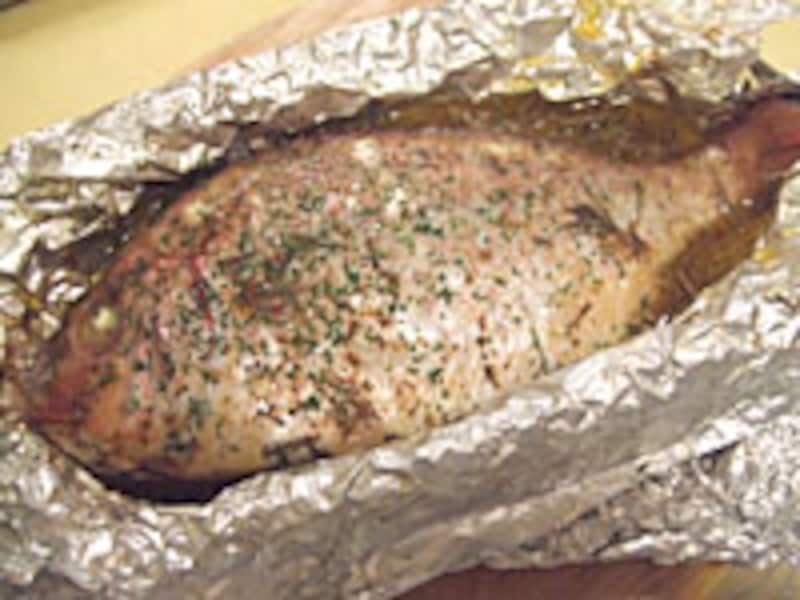 アルミホイルのまま食卓にどうぞ！
