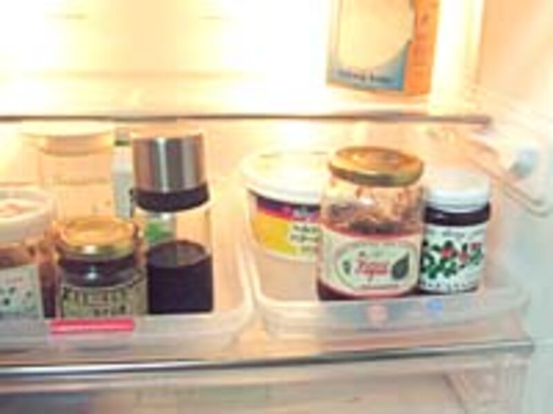 来年から冷蔵庫はトレー収納