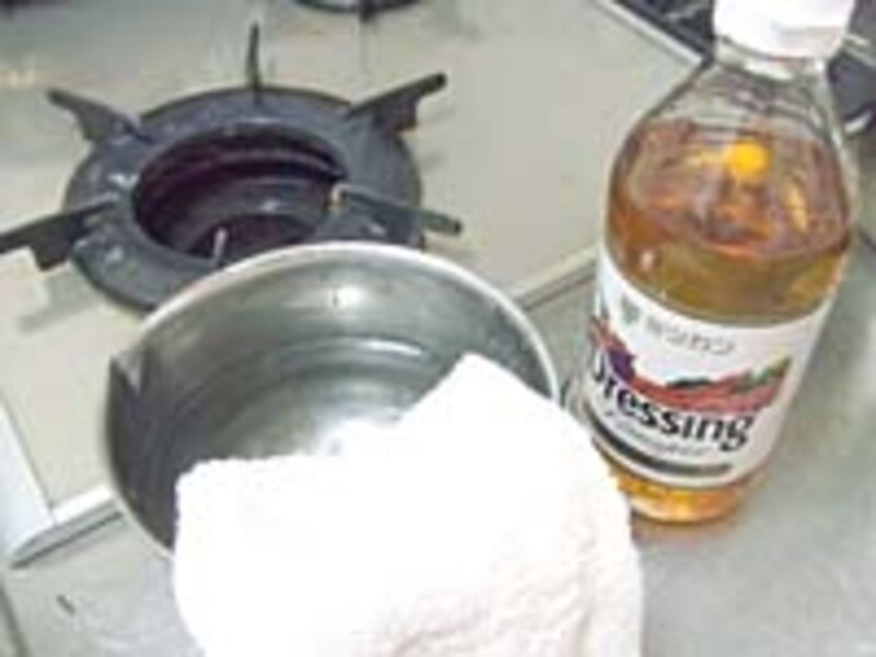 酢水には静菌作用があります