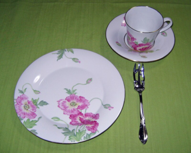 手描きの食器のプレゼント 