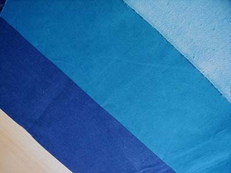 藍染めで清涼感をＵＰ