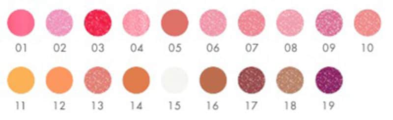 イレジスティブル リップス Cのカラーバリエ