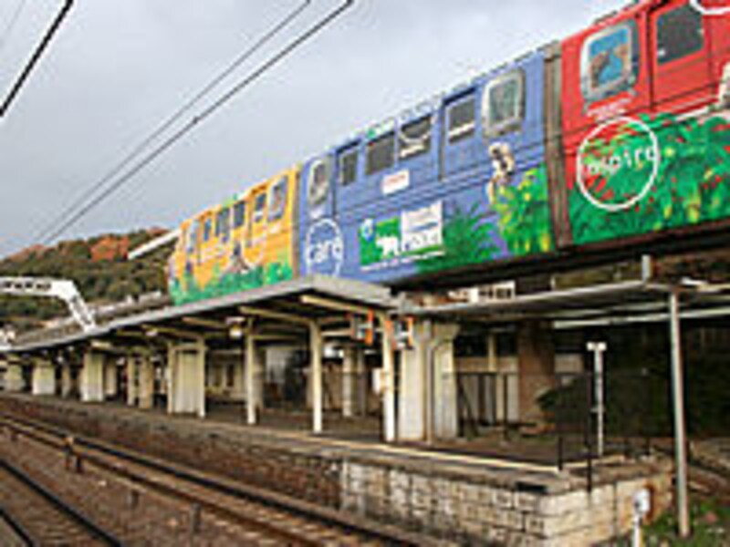 犬山遊園駅ホーム