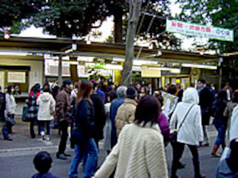 原宿駅臨時ホーム