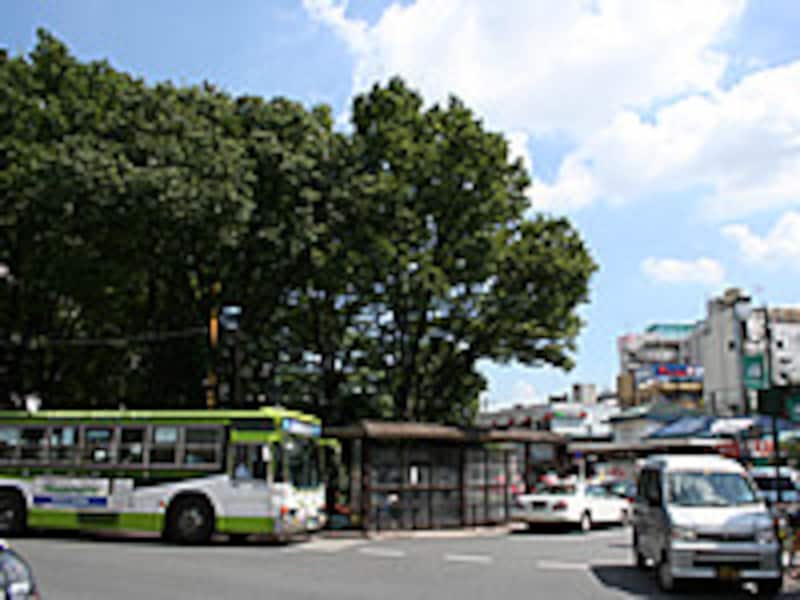 駅前ロータリー