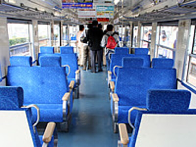えちぜん鉄道車内