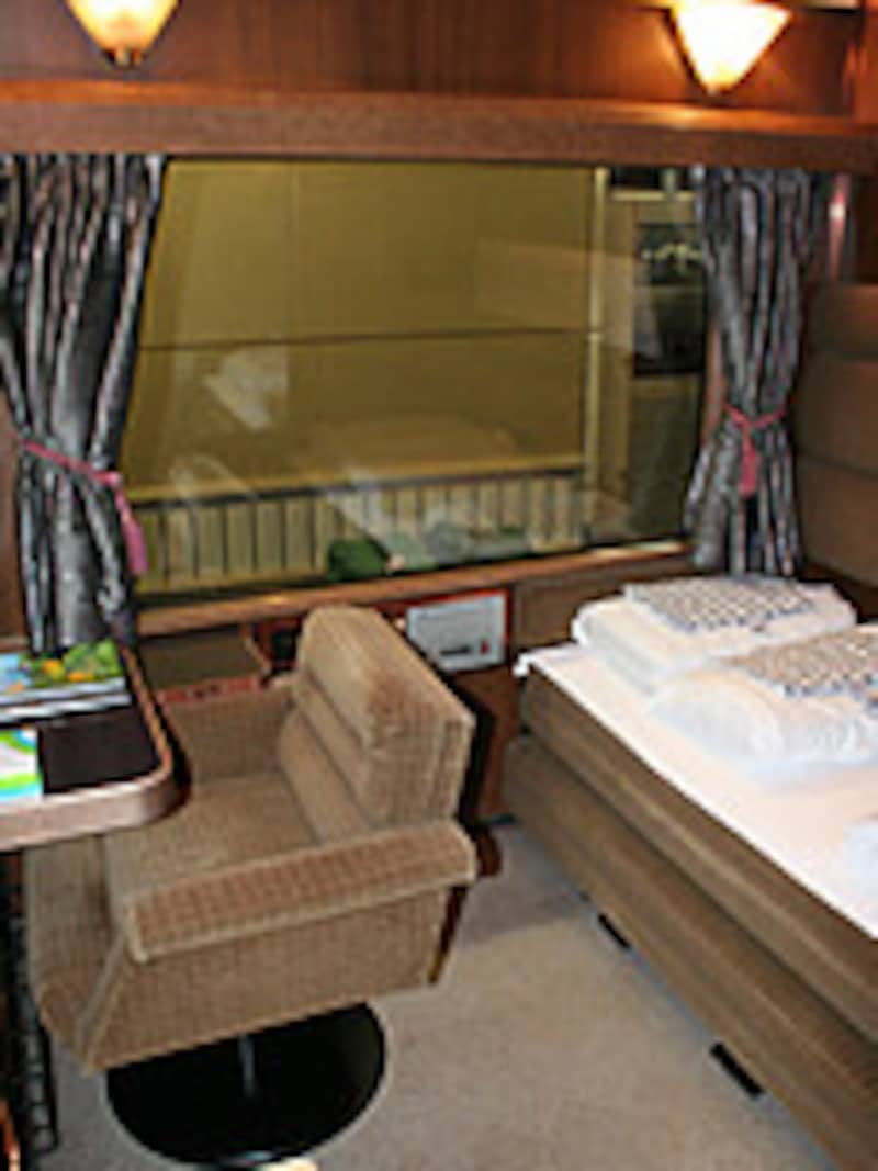 北斗星ロイヤル室内