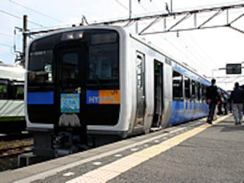 小淵沢駅のキハE200