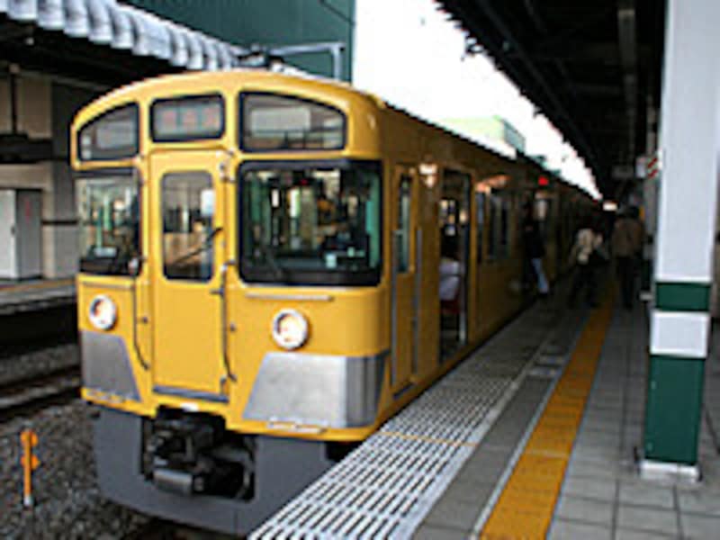 西武豊島線豊島園行き電車