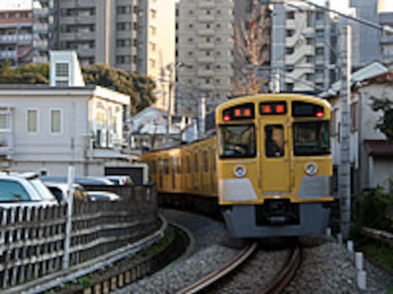 西武豊島線の電車