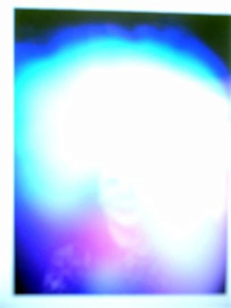 紫・藍色オーラ