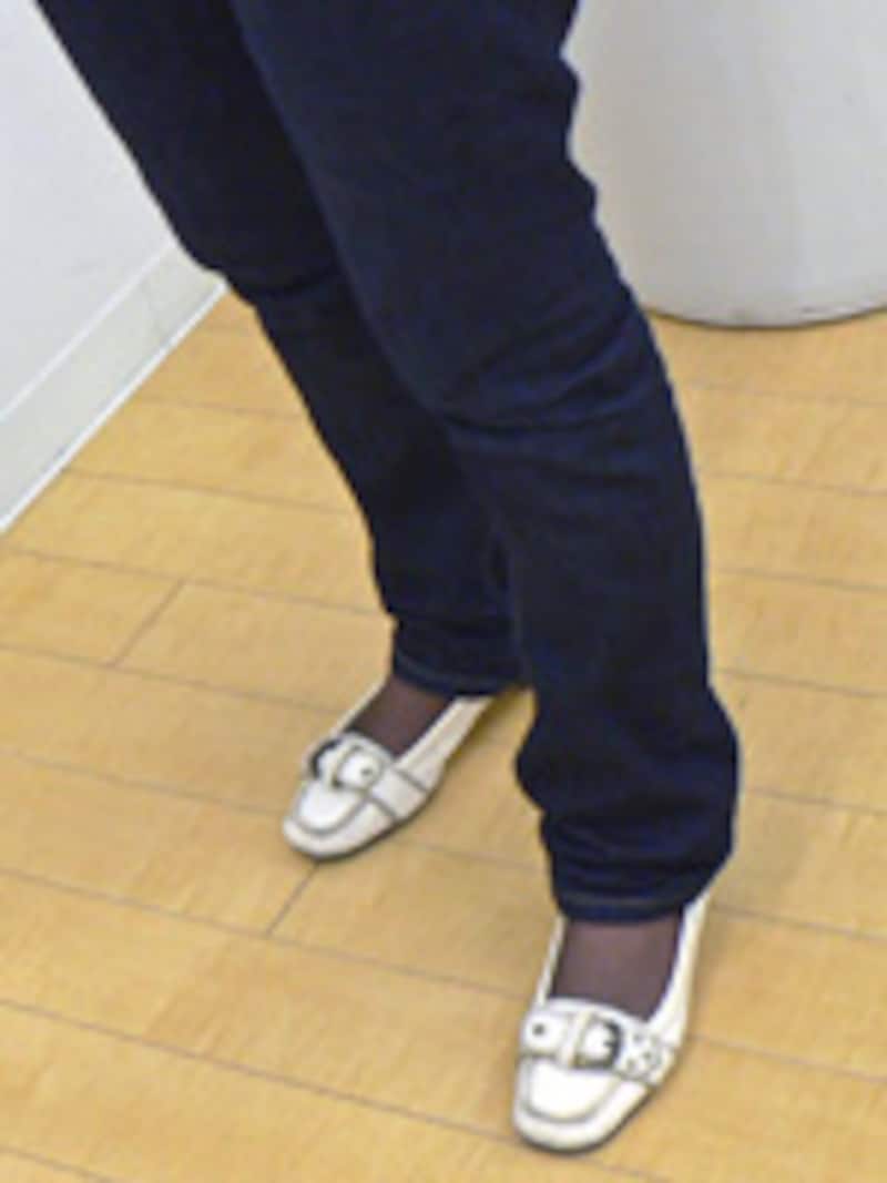 足元は美姿勢のカナメで