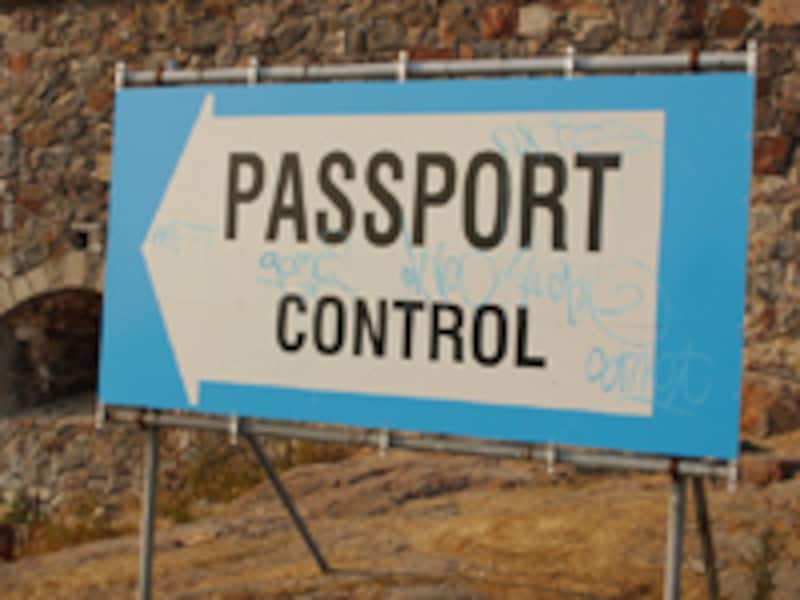 passport control
