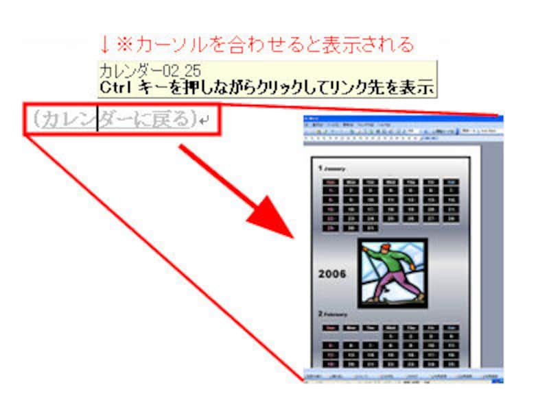 日記からのハイパーリンク