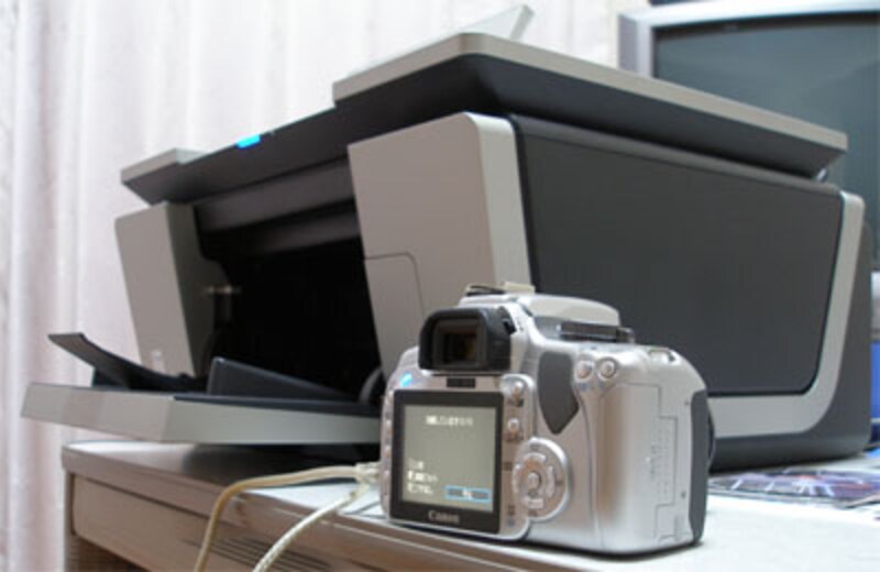 Canon EOS Kiss X & MP-960