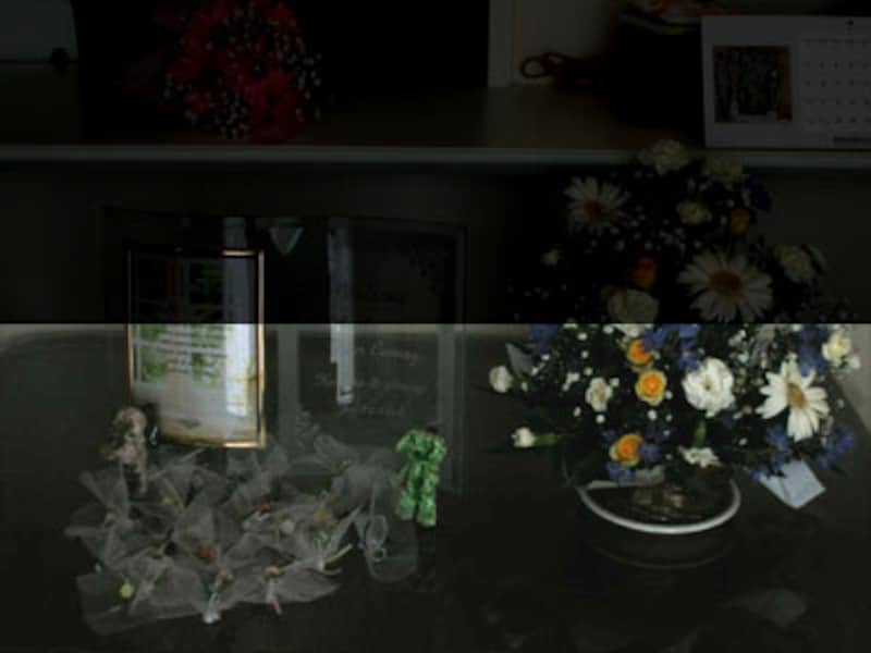 修正前後の写真