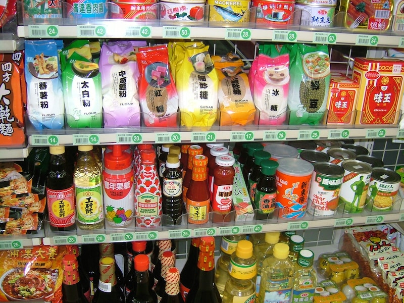 コンビニの日本食材