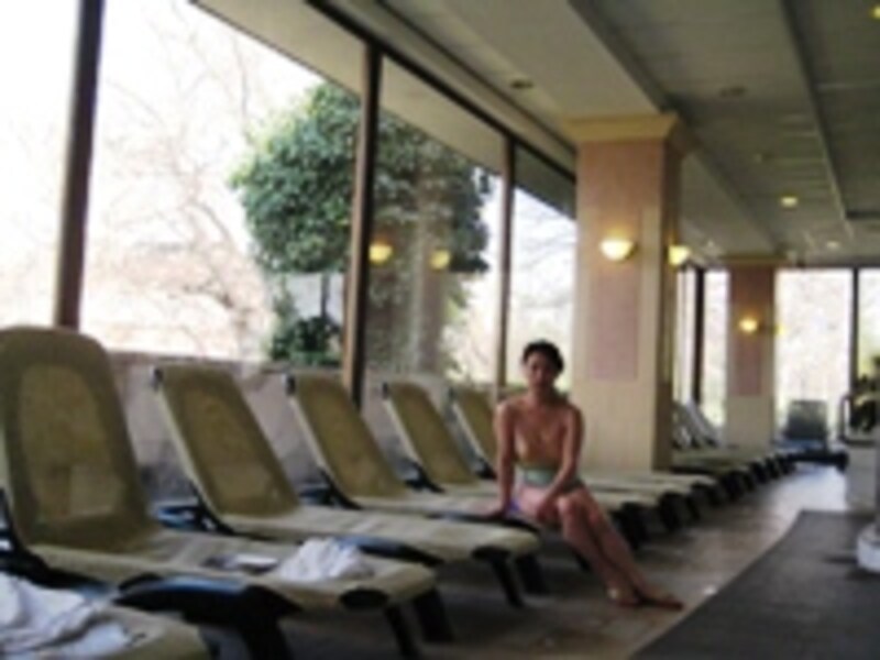 温泉プール