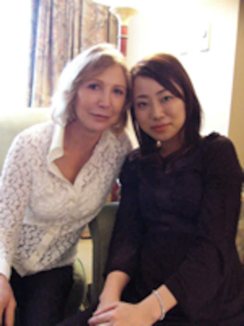 ジェーンと記念撮影