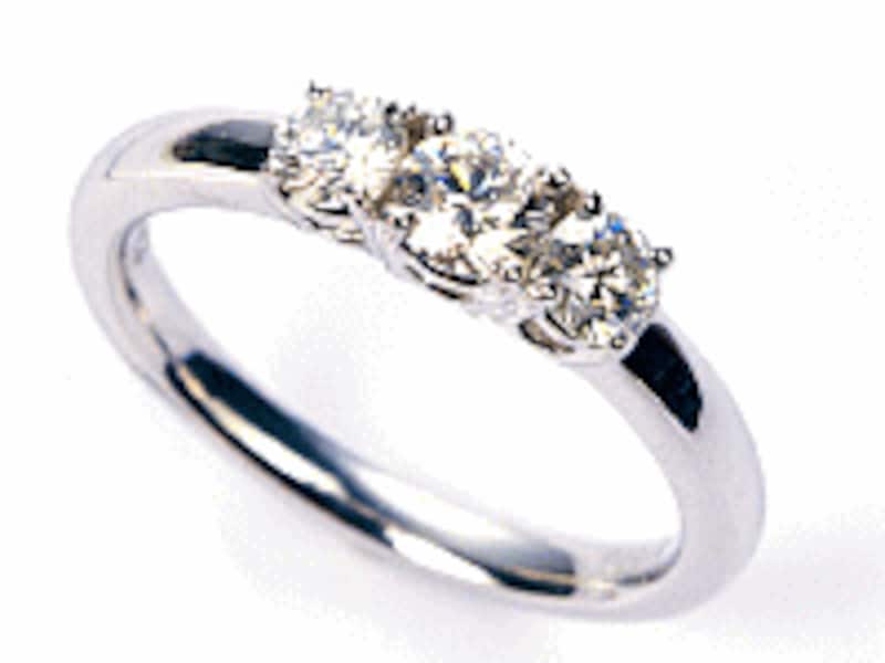さびないことから結婚指輪に使用される白金（プラチナ）は肌もさびさせません。
