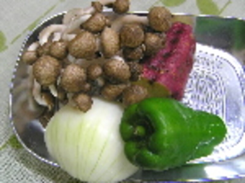 秋野菜たっぷりのドライカレー