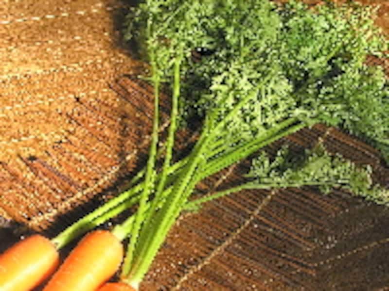 にんじんの葉のふりかけ