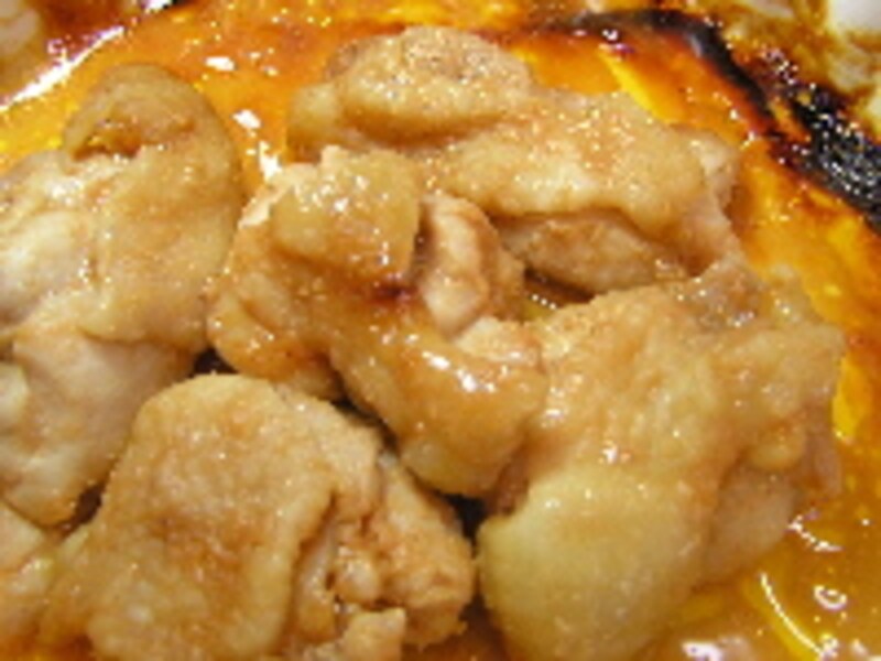 鶏のケチャップ味噌焼き