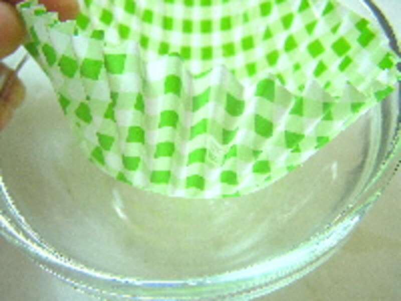 レンジでオムレツ