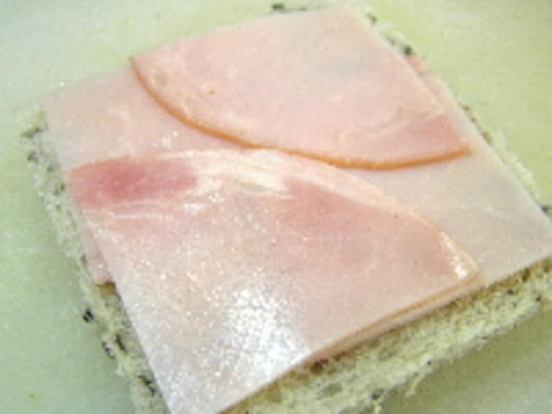 ハムチーズサンド