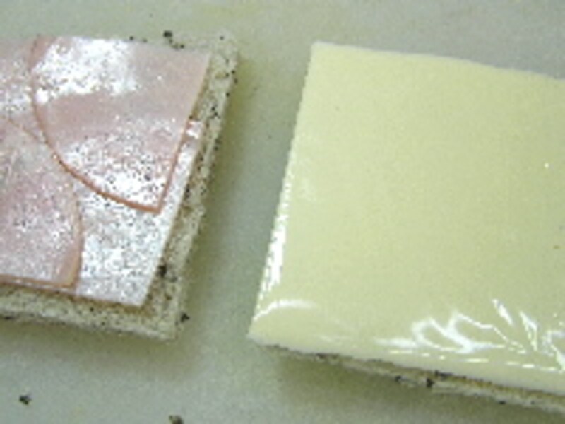 ハムチーズサンド