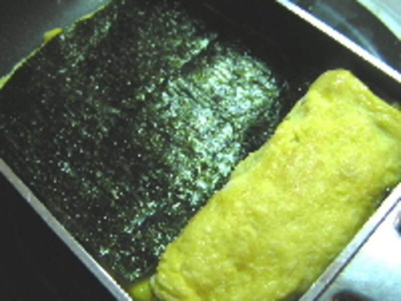 海苔コーン卵焼き