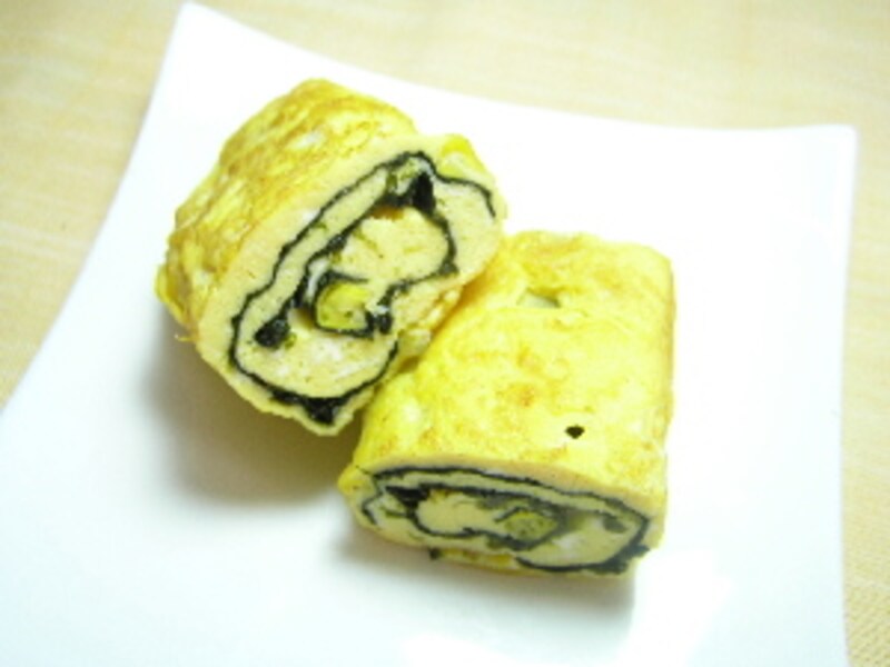 海苔コーン卵焼き
