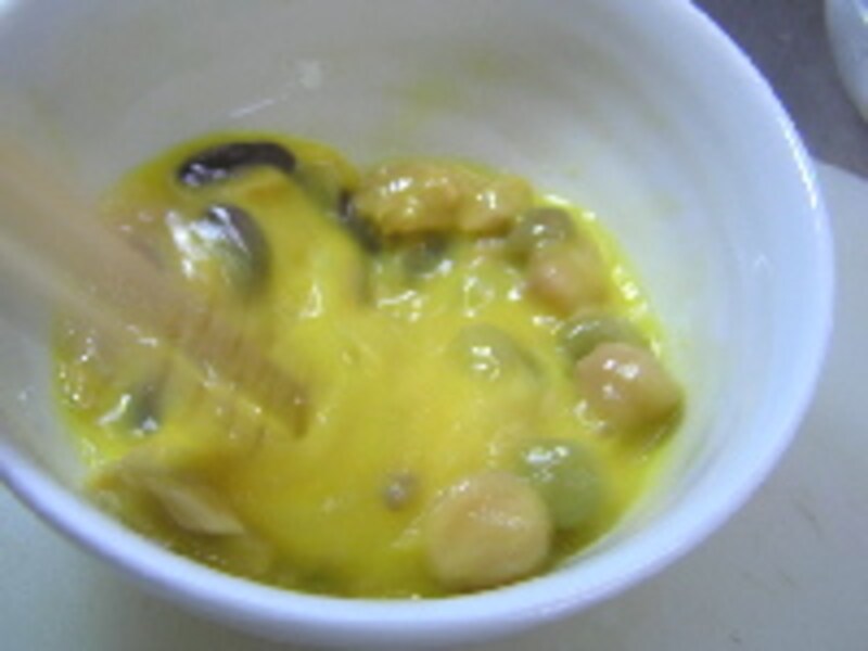 豆オムレツ