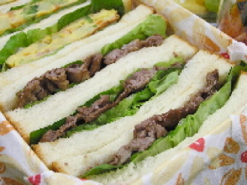 牛肉サンドイッチ