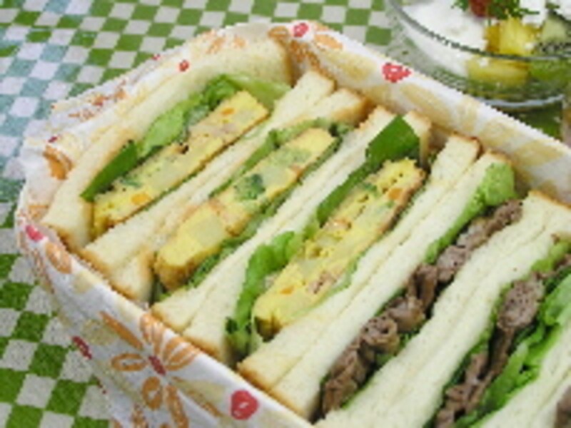 オムレツサンドイッチ