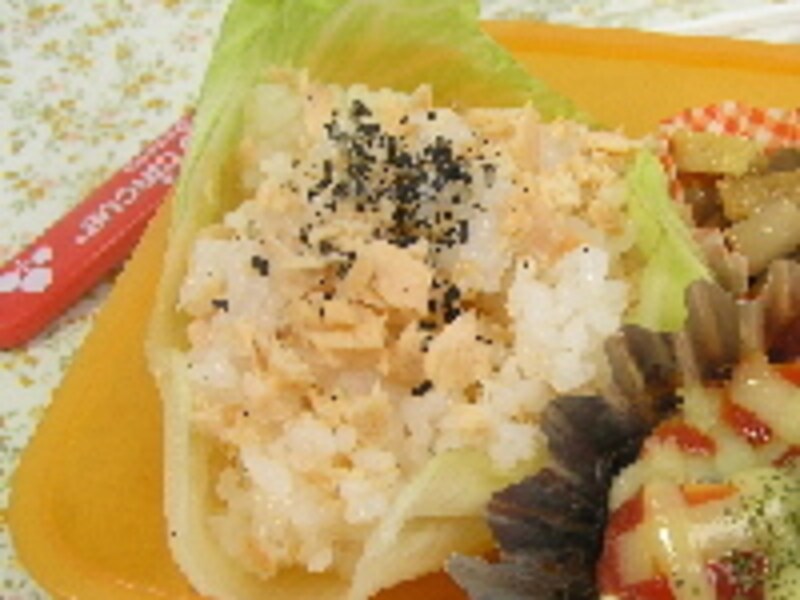 秋鮭の混ぜご飯