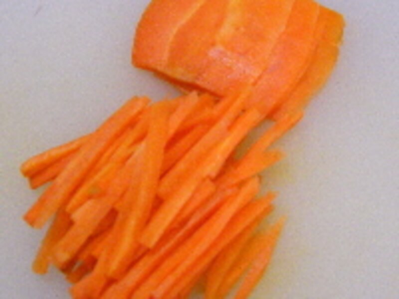 にんじんと大根の炒め物