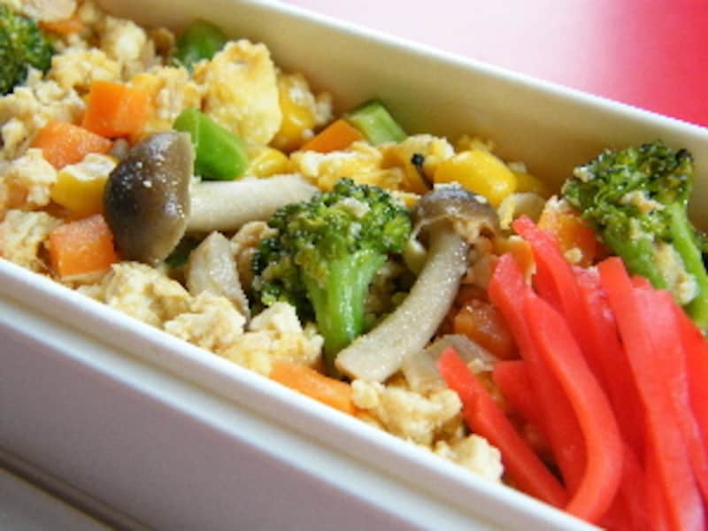 炒り豆腐べんとう