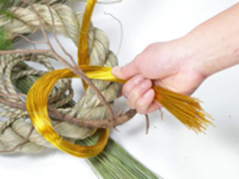 水引をあしらう2