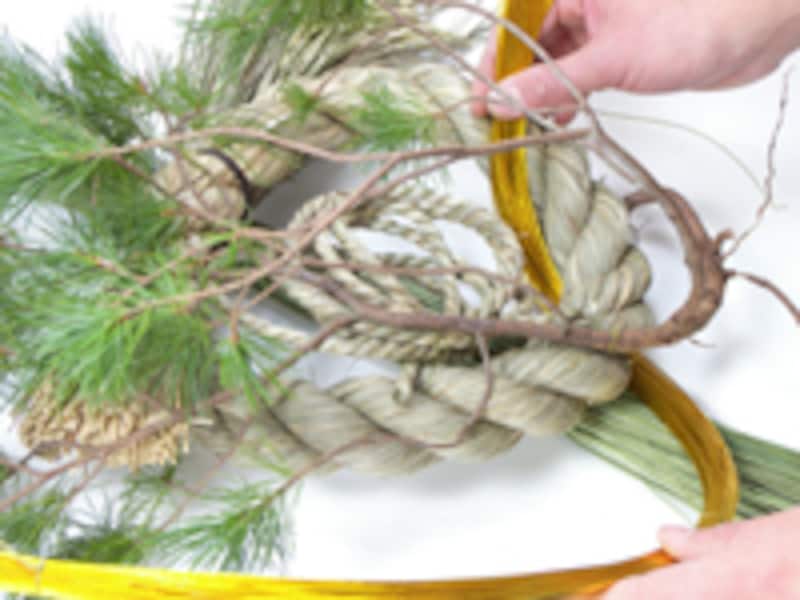 水引をあしらう1