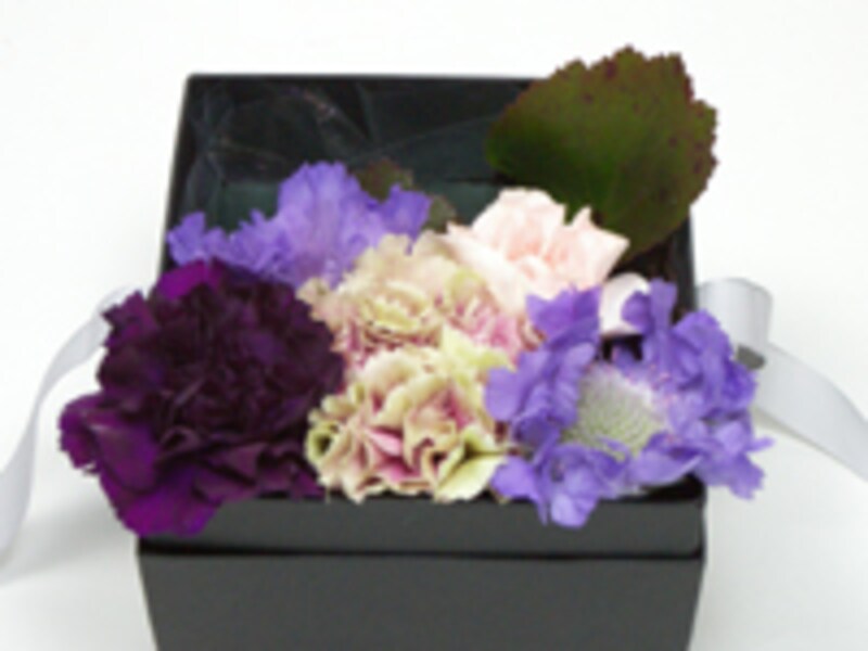 花を挿していく