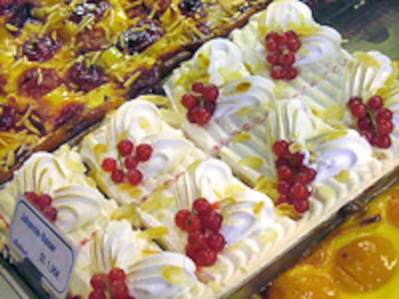 赤スグリのケーキ