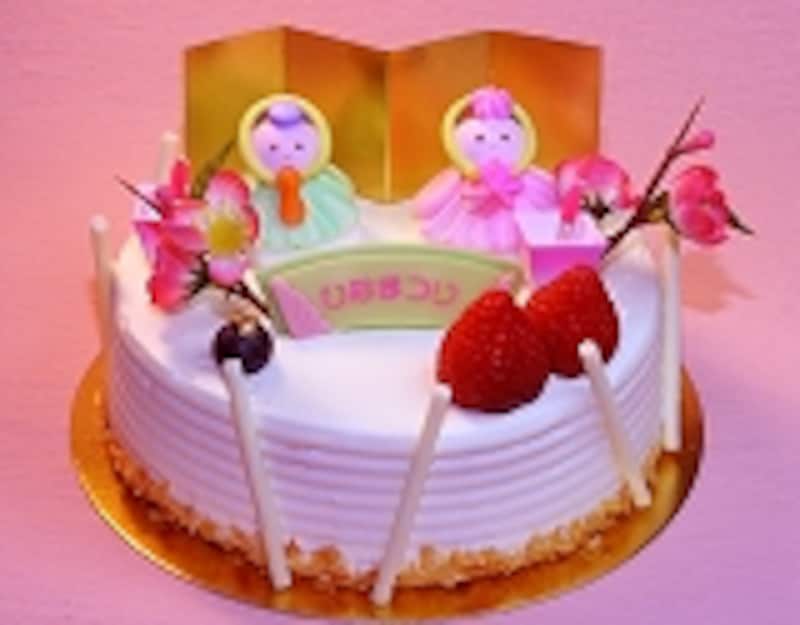 ひな祭りケーキ