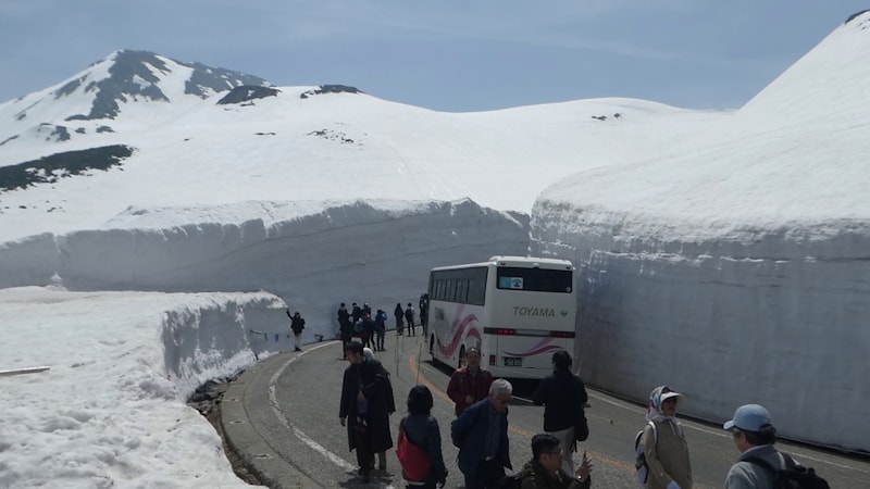 立山・雪の大谷（11）／パノラマロード