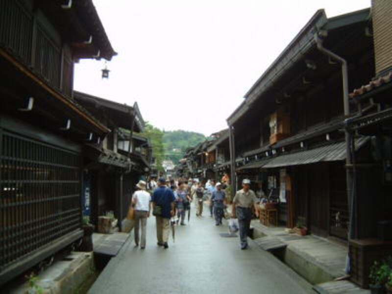 高山・上三之町の古い町並