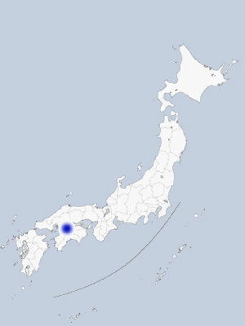 しまなみ海道の地図