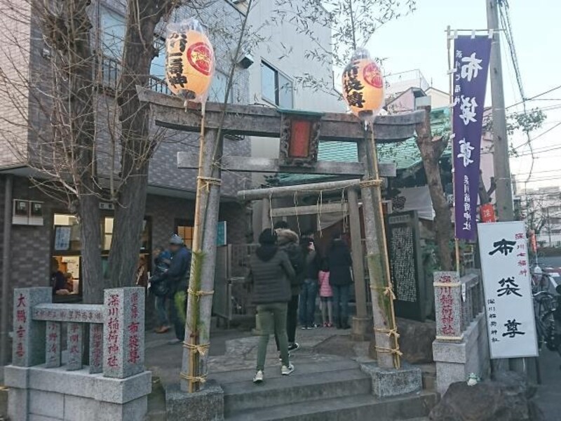 布袋尊／深川稲荷神社